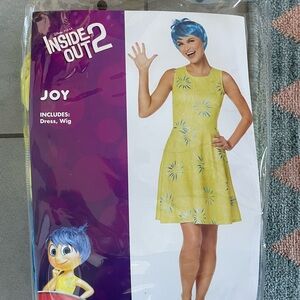 Joy Dress Costume - Yellow